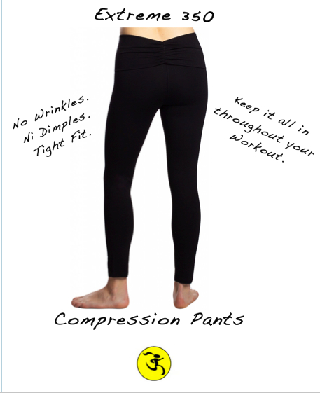 WMO Compression Pants: No Wrinkles, No Dimples. Tight Fit.