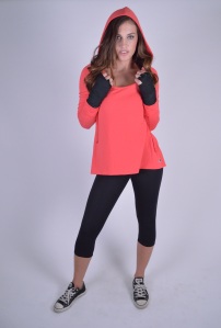 Kick cellulite's butt in our A-Line Hoodie!